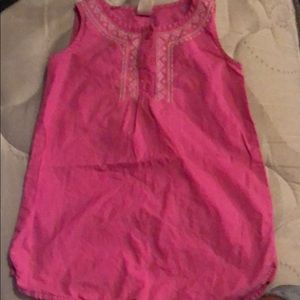 4 yr old pink Aztec top